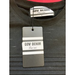 T-shirt GOV DENIM Black Label